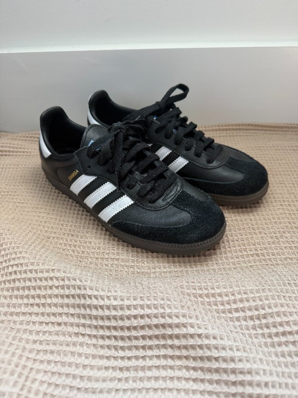 Adidas Samba Black White Sneakers Women’s Size 8